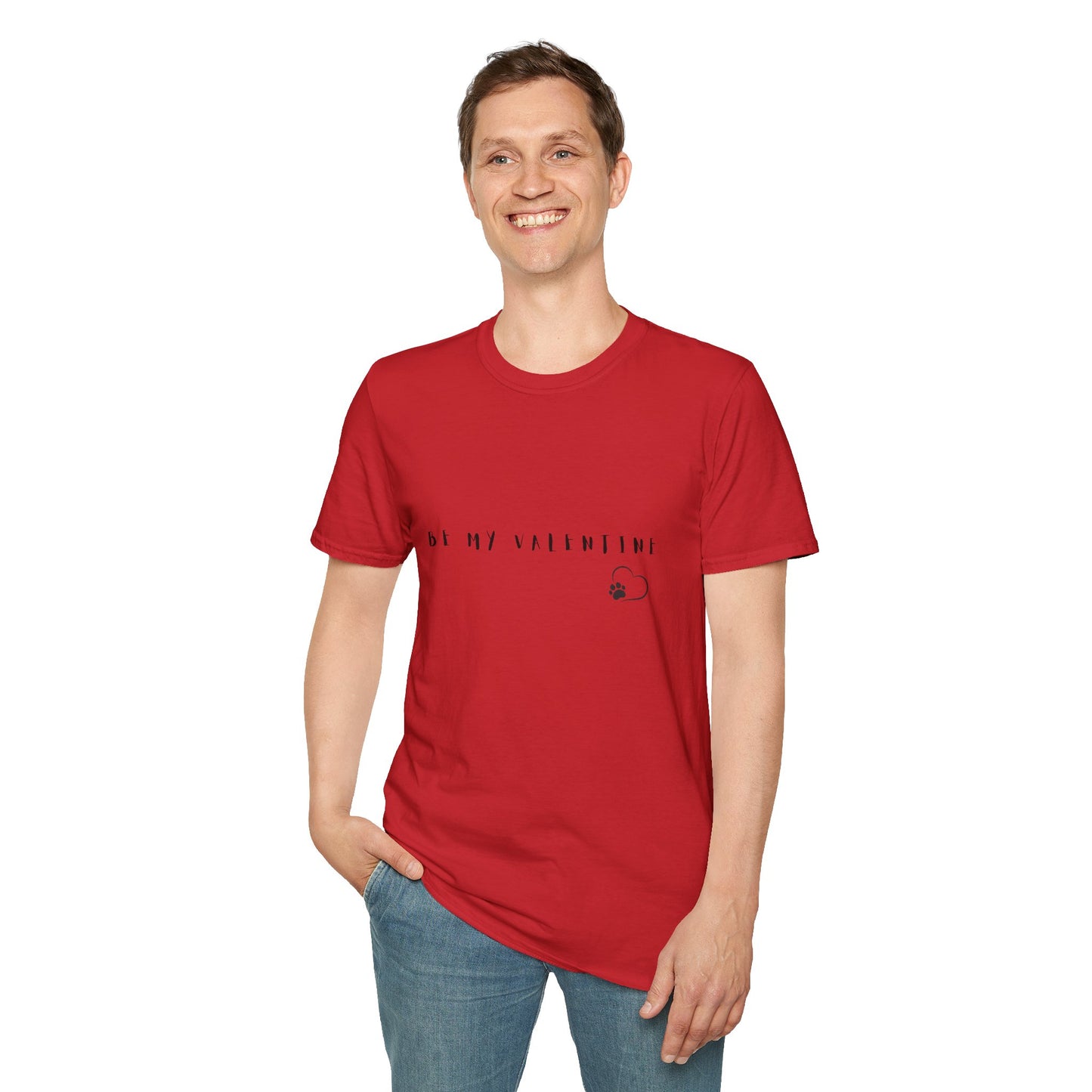 Be my Valentine Unisex Softstyle T-Shirt