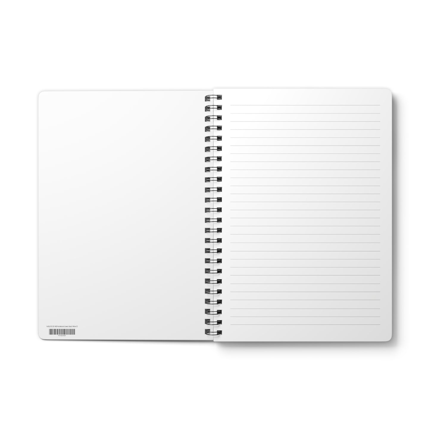 I love piano A5 wirebound notebook