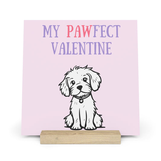 Pawfect Valentine Art Pink