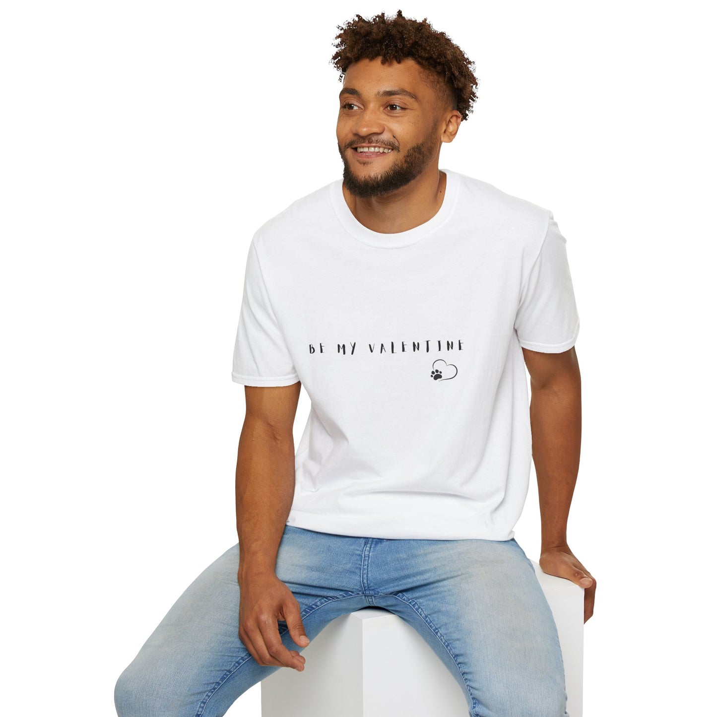 Be my Valentine Unisex Softstyle T-Shirt