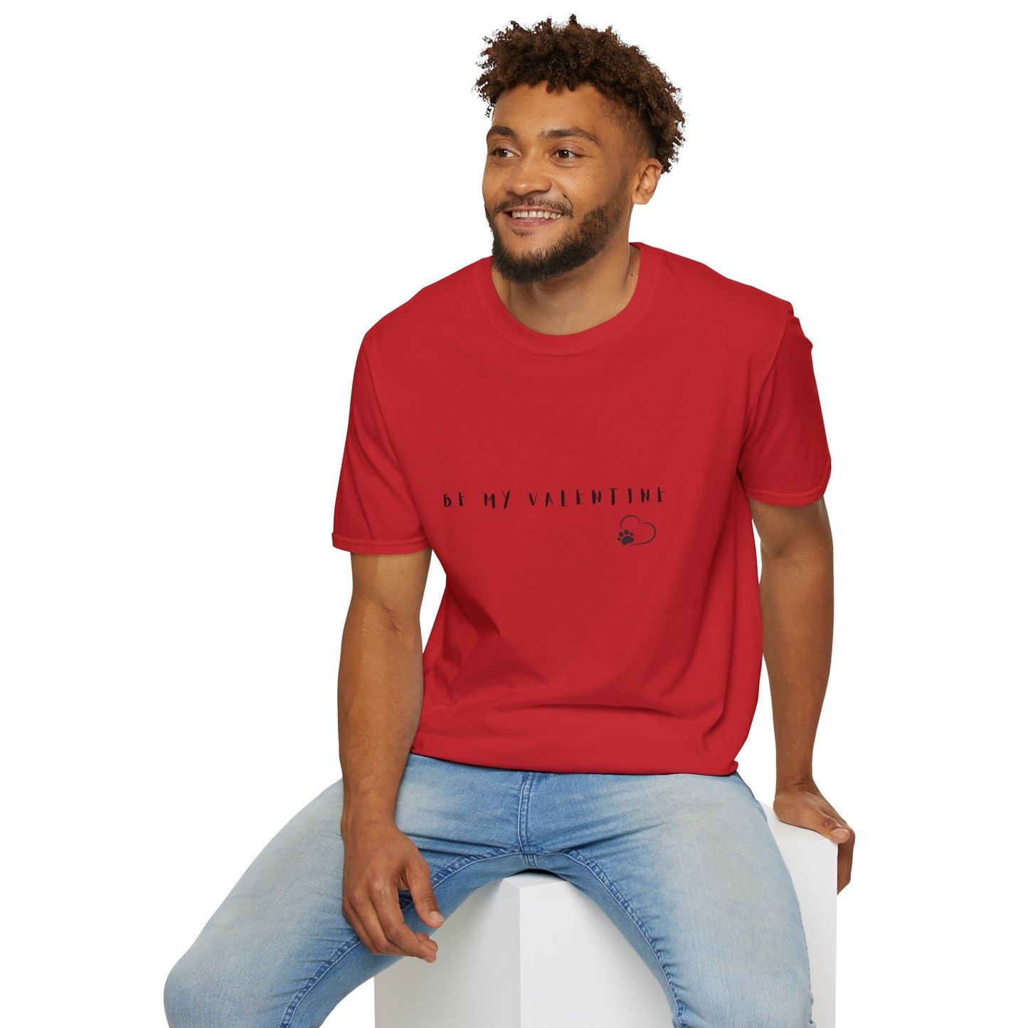 Be my Valentine Unisex Softstyle T-Shirt