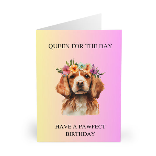 Queen Birthday Greeting Cards (5 Pack)