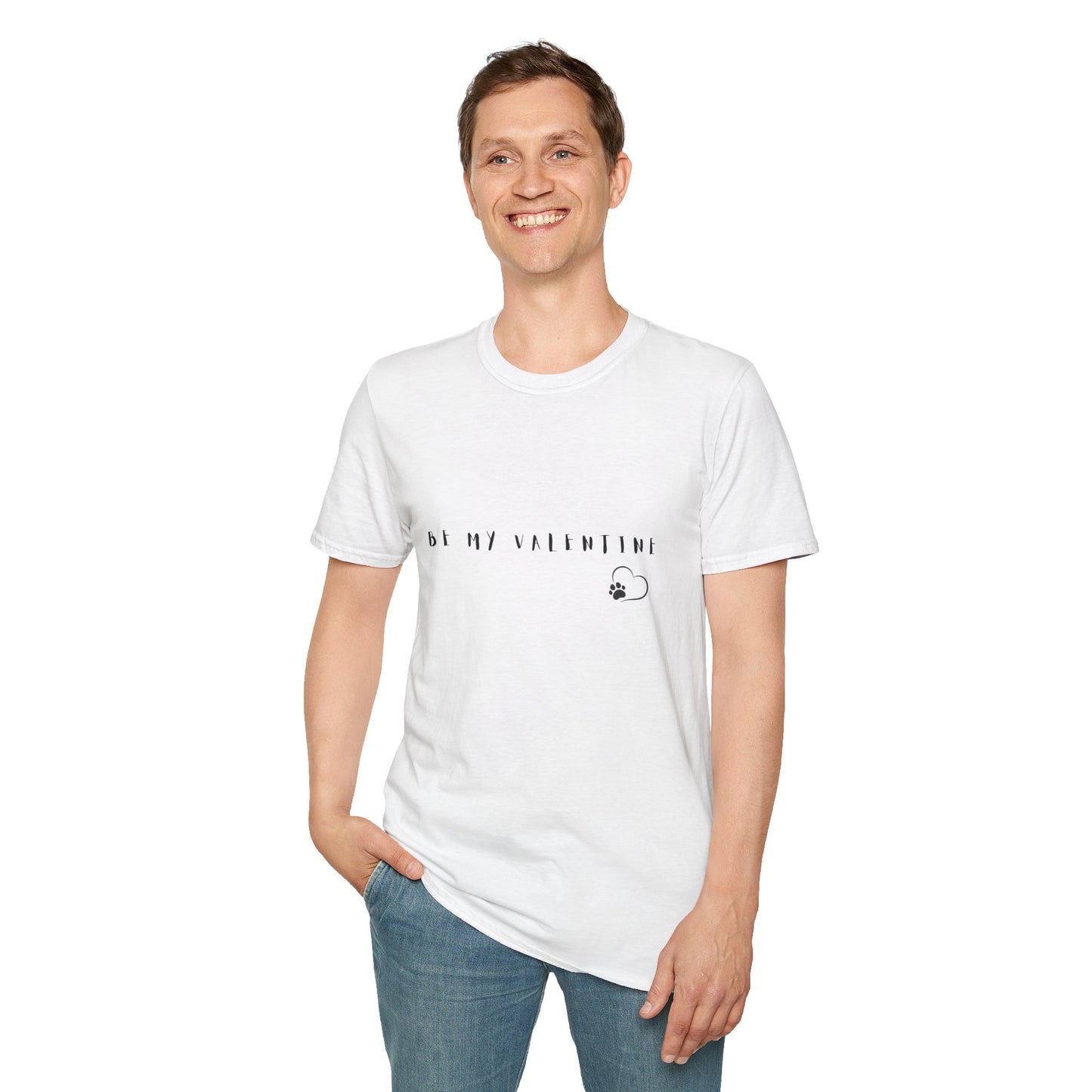 Be my Valentine Unisex Softstyle T-Shirt